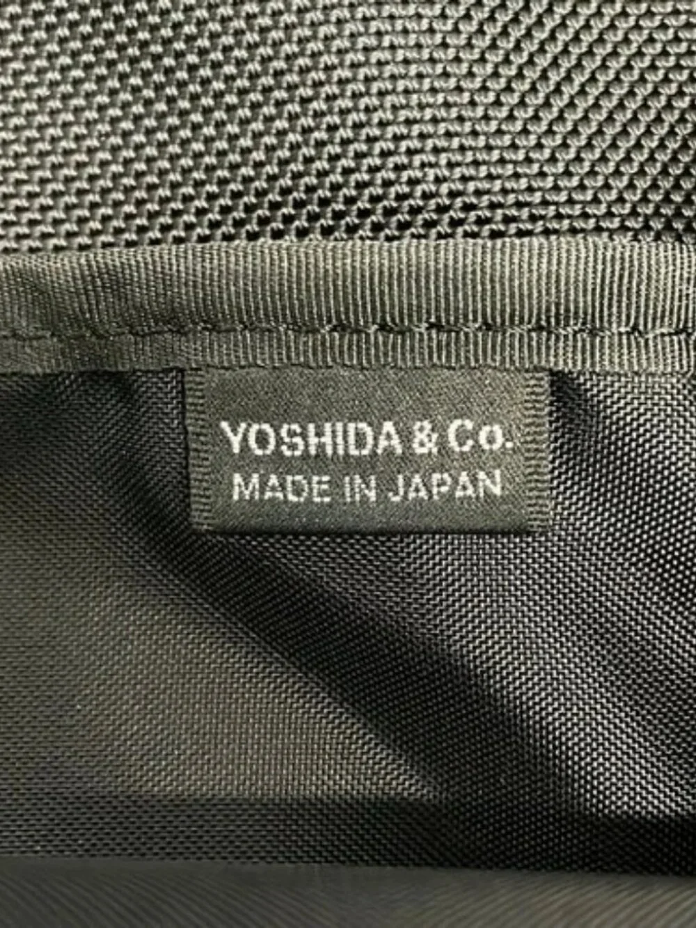 Porter /Yoshida Black Nylon Backpack